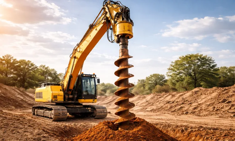 Perfuração de Solo com Trado